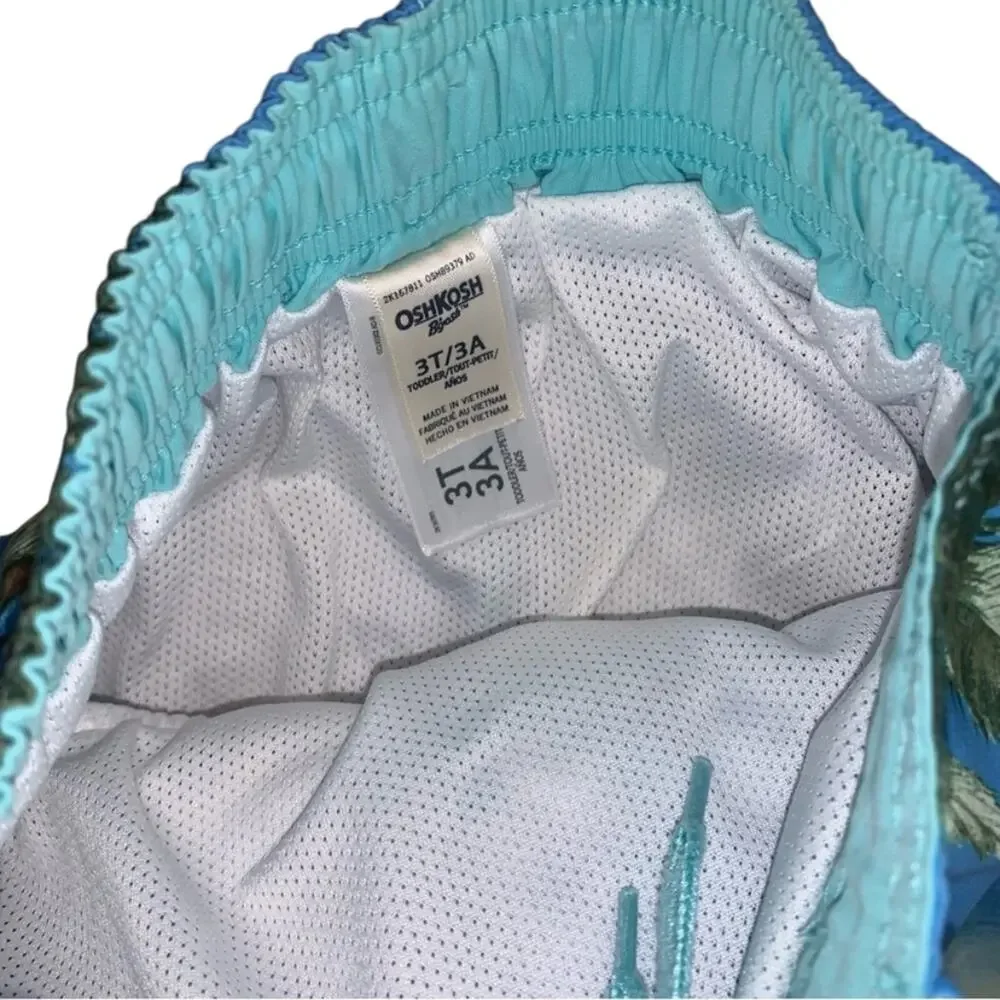 Osh Kosh b’Gosh Beach Scene Toddler Swim Trunks